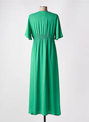 Robe longue vert KILKY pour femme seconde vue