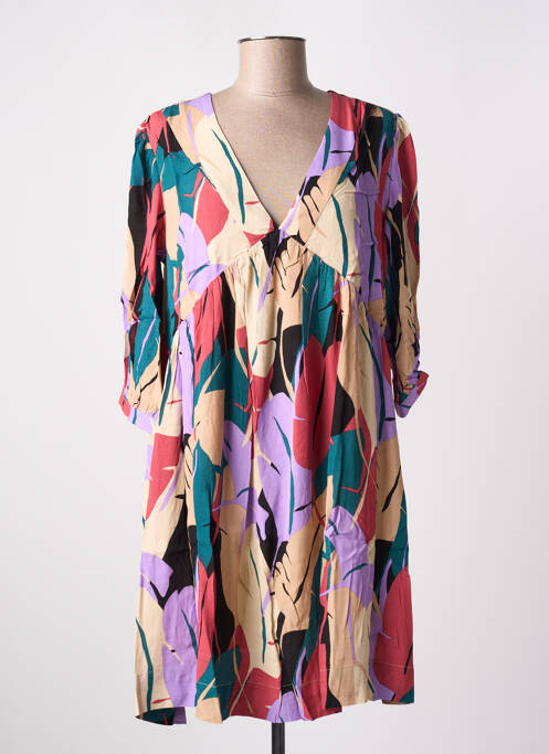 Robe courte beige GRACE & MILA pour femme