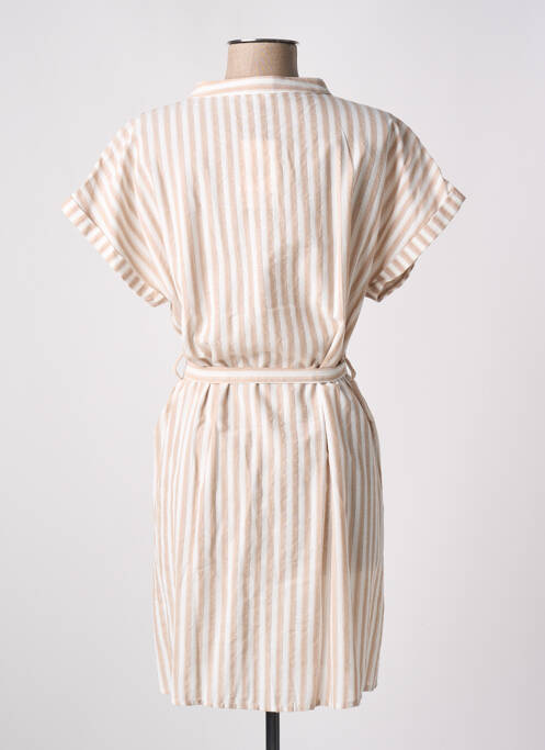 Robe courte beige KILKY pour femme