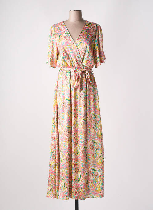 Robe longue rose KILKY pour femme