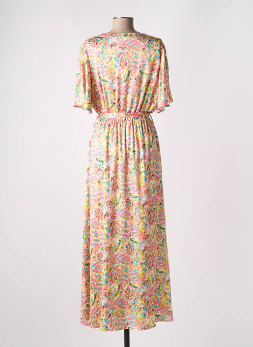 Robe longue rose KILKY pour femme