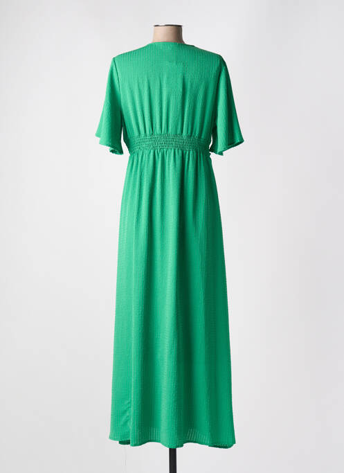 Robe longue vert KILKY pour femme