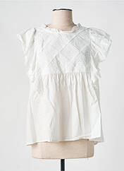 Blouse blanc KILKY pour femme seconde vue