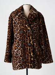 Manteau court marron ESCANDELLE pour femme seconde vue
