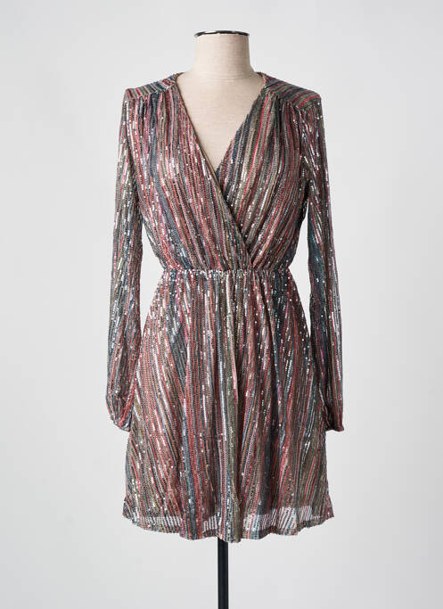 Robe courte rose KILKY pour femme