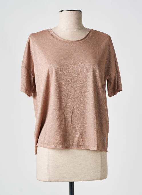 Top marron GRACE & MILA pour femme