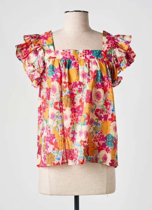 Top rose ONADO pour femme