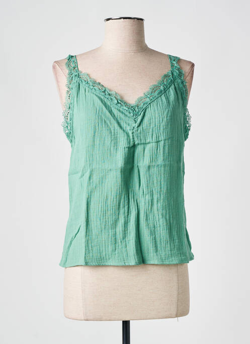 Top vert KILKY pour femme