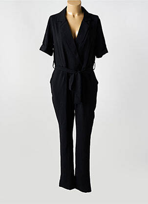 Combi-pantalon manches courtes manches courtes noir KILKY femme