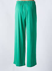 Pantalon droit vert GRACE & MILA pour femme seconde vue