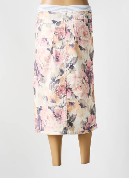 Jupe mi-longue beige ONADO femme