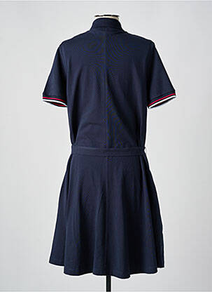 Robe mi-longue manches courtes manches courtes bleu VICOMTE ARTHUR femme
