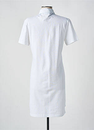 Robe mi-longue manches courtes manches courtes blanc VICOMTE ARTHUR femme