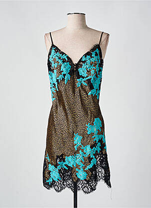 Nuisette/combinette stretch marron MARJOLAINE femme