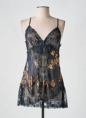 Nuisette/combinette légère et transparente gris MARJOLAINE femme
