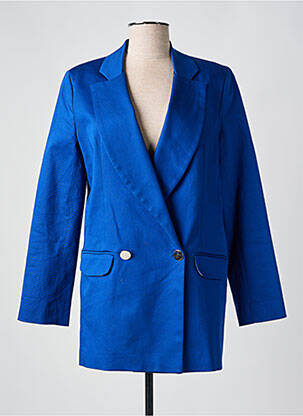Blazer poches bleu ANNAHPA femme