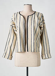 Veste chic beige ANNAHPA pour femme seconde vue