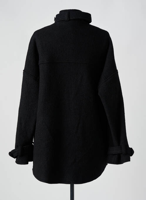 Manteau court noir ANNAHPA pour femme