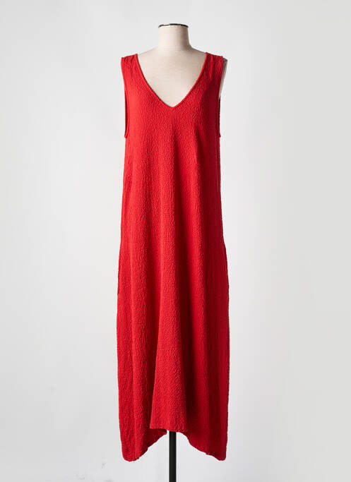 Robe longue orange ANNAHPA pour femme