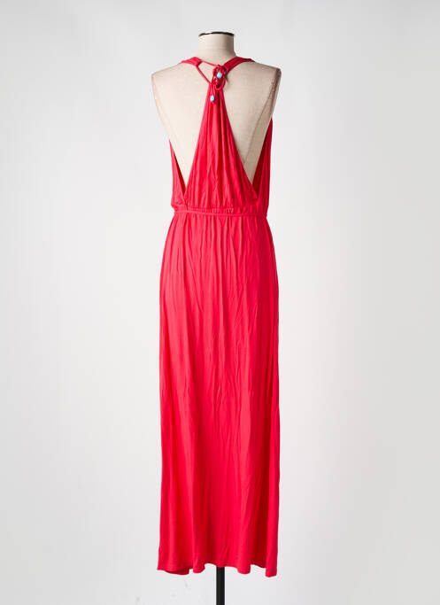 Robe longue rouge ANTIGEL pour femme
