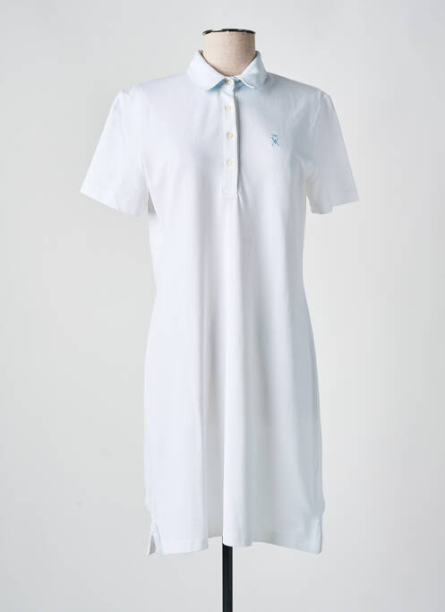 Robe mi-longue blanc VICOMTE ARTHUR pour femme