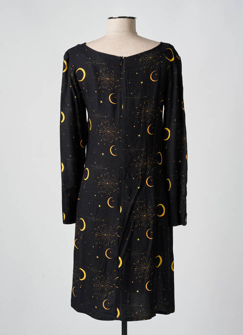 Robe mi-longue noir ANNAHPA pour femme