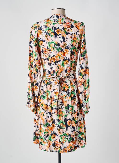 Robe mi-longue orange ANNAHPA pour femme