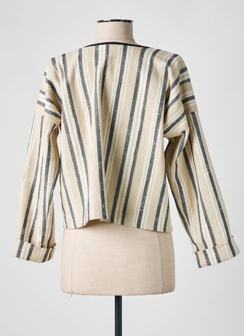 Veste chic beige ANNAHPA pour femme