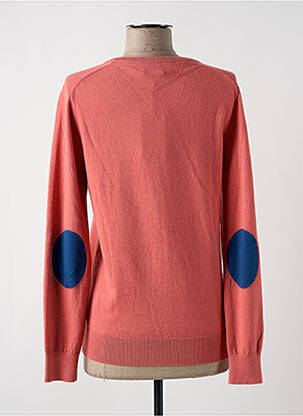 Pull coupe cintrée manches longues rose VICOMTEA femme