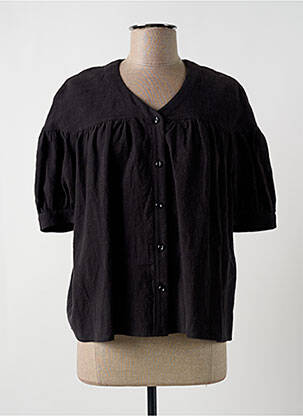 Blouse manches 3/4 manches 3/4 noir ANNAHPA femme
