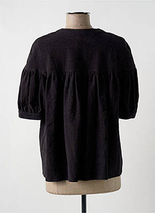 Blouse manches 3/4 manches 3/4 noir ANNAHPA femme