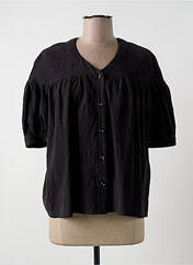 Blouse noir ANNAHPA pour femme seconde vue