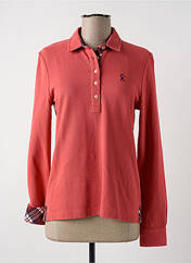 Polo rose VICOMTEA pour femme seconde vue