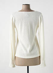 Pull blanc ANNAHPA pour femme seconde vue