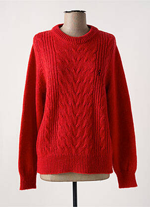 Pull rouge VICOMTEA pour femme
