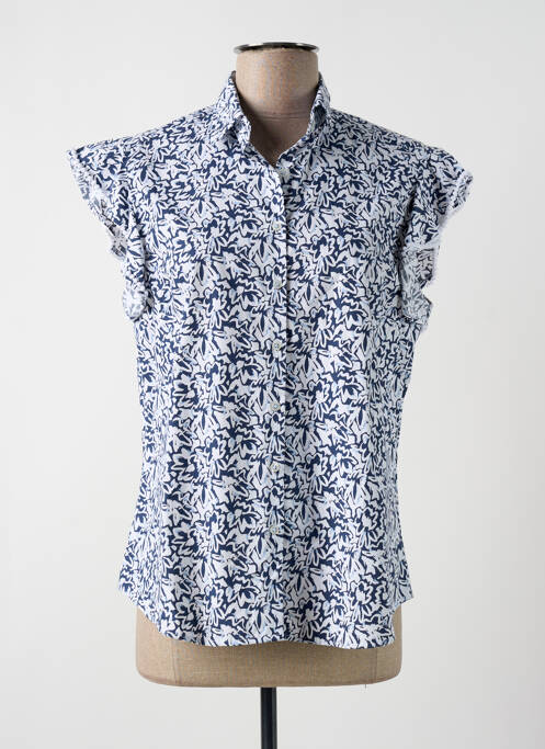 Chemisier bleu GUAPA COLLECTION pour femme