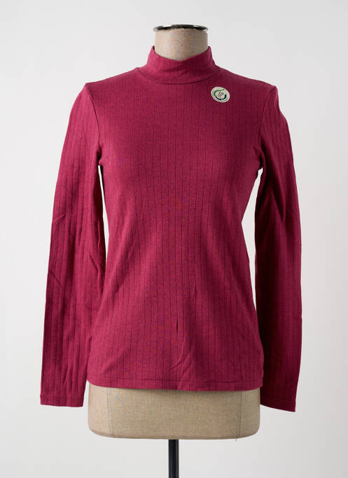 Sous-pull rouge ACHEL pour femme