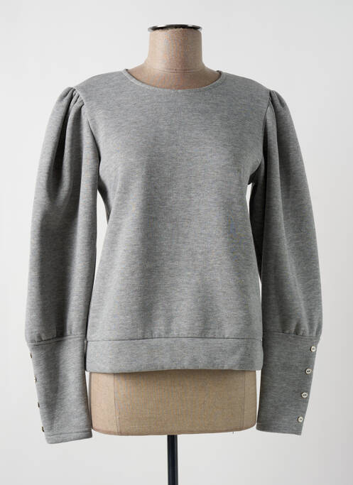 Sweat-shirt gris ANNAHPA pour femme