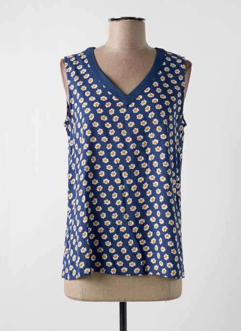Top bleu SENORETTA pour femme
