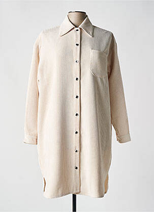 Veste casual coupe droite beige ANNAHPA femme