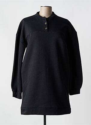 Sweat-shirt stretch manches longues noir ANNAHPA femme