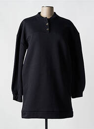 Sweat-shirt stretch manches longues noir ANNAHPA femme