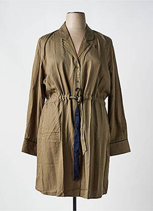 Robe mi-longue manches longues manches longues vert VICOMTE ARTHUR femme