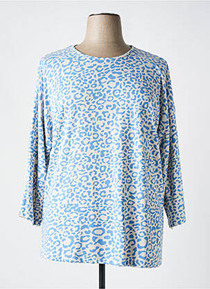 Pyjama manches bretelles bleu SENORETTA femme