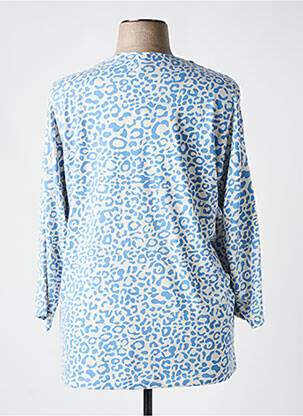 Pyjama manches bretelles bleu SENORETTA femme