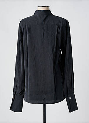 Chemisier coupe cintrée manches longues noir ANNAHPA femme