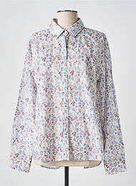 Chemisier imprimé fleurs manches longues bleu VICOMTE ARTHUR femme