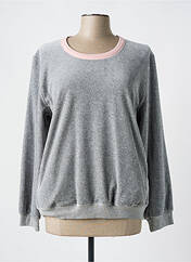 Pyjama gris LE CHAT pour femme seconde vue