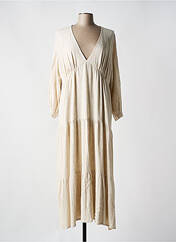 Robe longue beige ANNAHPA pour femme seconde vue