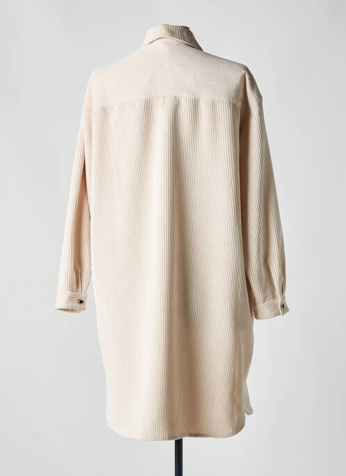 Veste casual coupe droite beige ANNAHPA femme